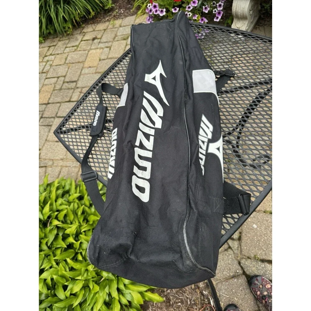 Mizuno Baseball Bat Bag Series Black 32” with Shoulder Strap